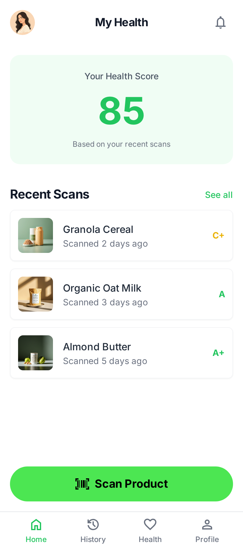 FaapScan App Interface